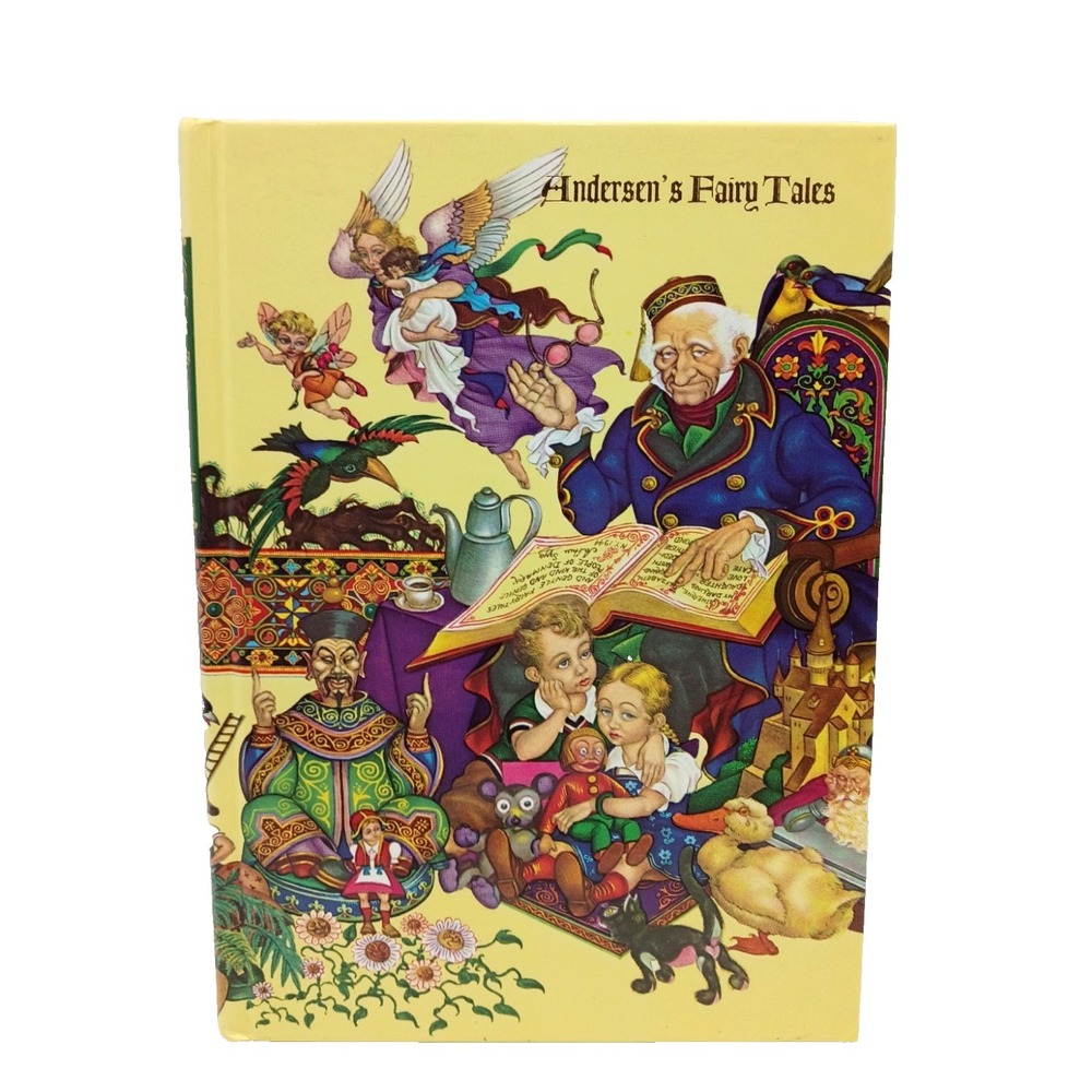 Hans Christian  Andersen's Fairy Tales Illustrated 1987 Junior Library Hardcover
